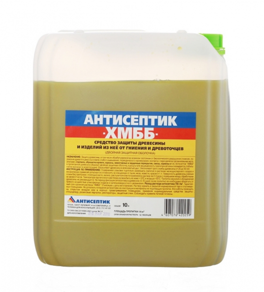 Антисептик ХМББ для дерева биозащитный 10 л