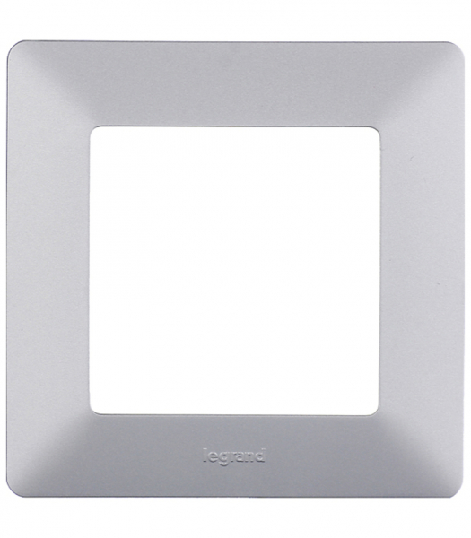 Рамка Legrand Valena LIFE 754137 одноместная универсальная алюминий